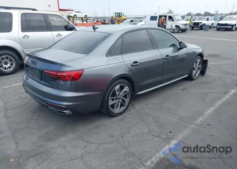 2021 Audi A4 Premium Plus 45 Tfsi S Line Quattro S Tronic из США, поврежденный, VIN WAUEAAF4XMN008194
